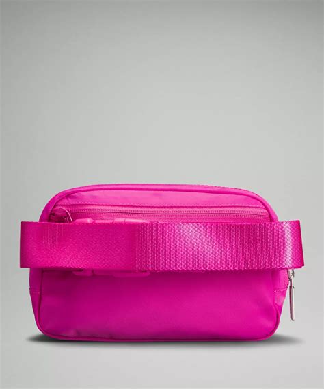 sonic pink belt bag